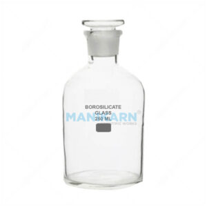 Reagent Bottle with Glass Stopper